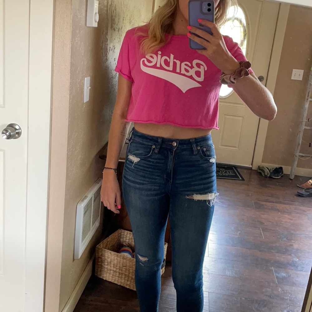 Barbie Cropped Tee
